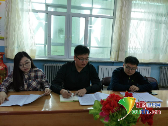 图为参加工作交流的南京林业大学研支团成员。南京林业大学研支团 供图